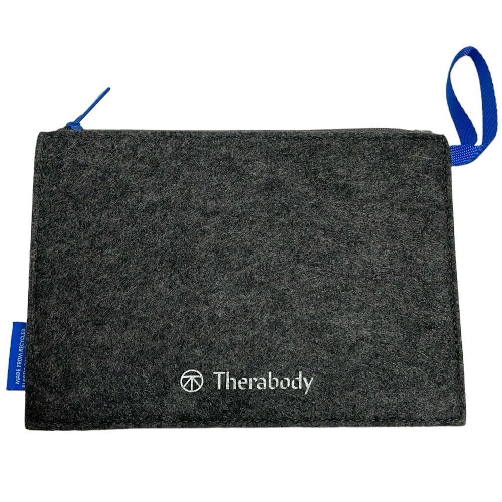 Therabody Soft Fleece Travel Bag Gray
